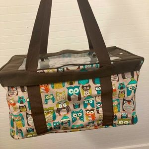 Utility Tote with cover!